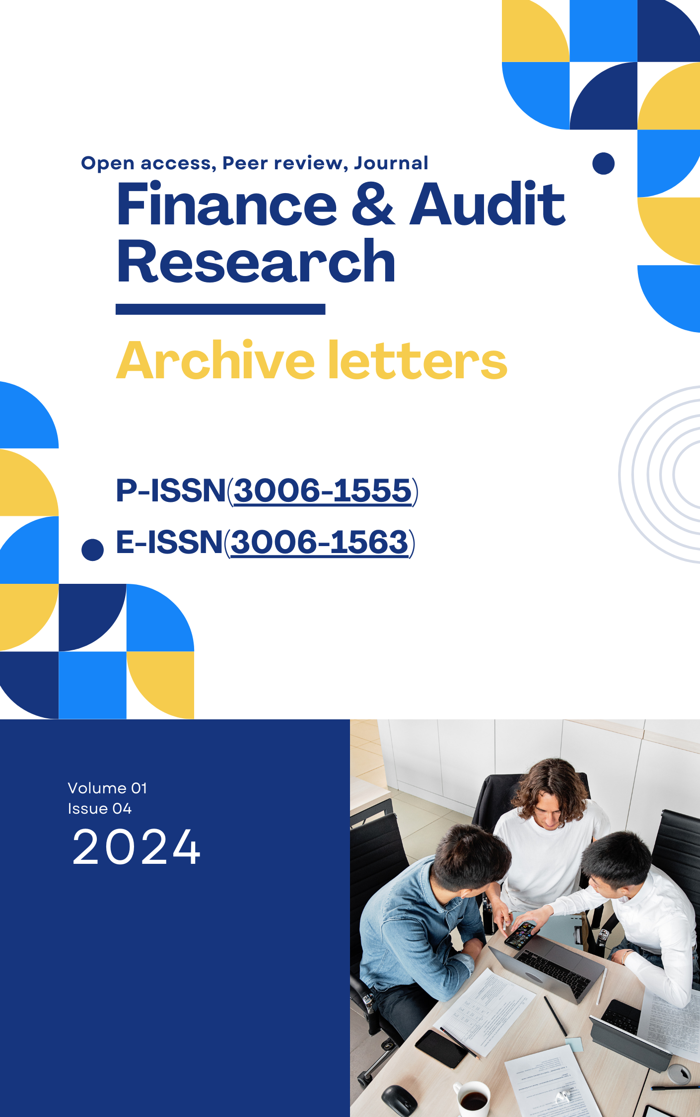 					View Vol. 1 No. 4 (2024): Finance & Audit Research Archive Letters
				